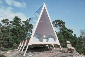 The Minimal Footprint Nolla Cabin from Neste