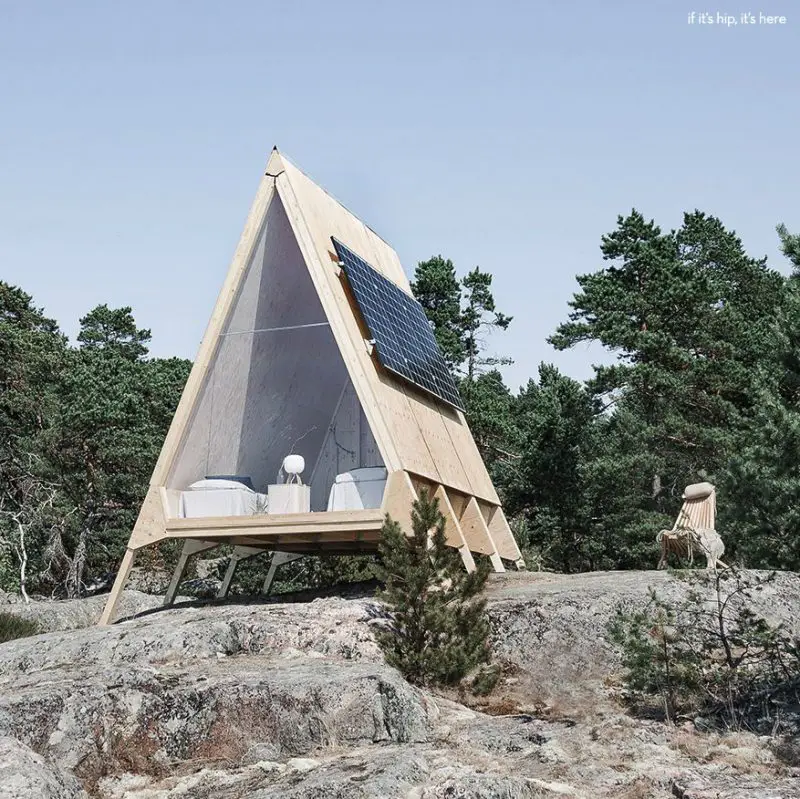 solar powered cabin