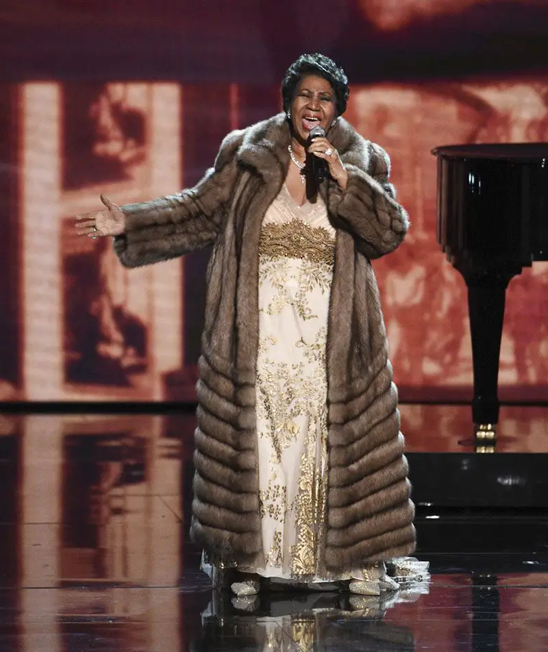 aretha franklin sings for the white house