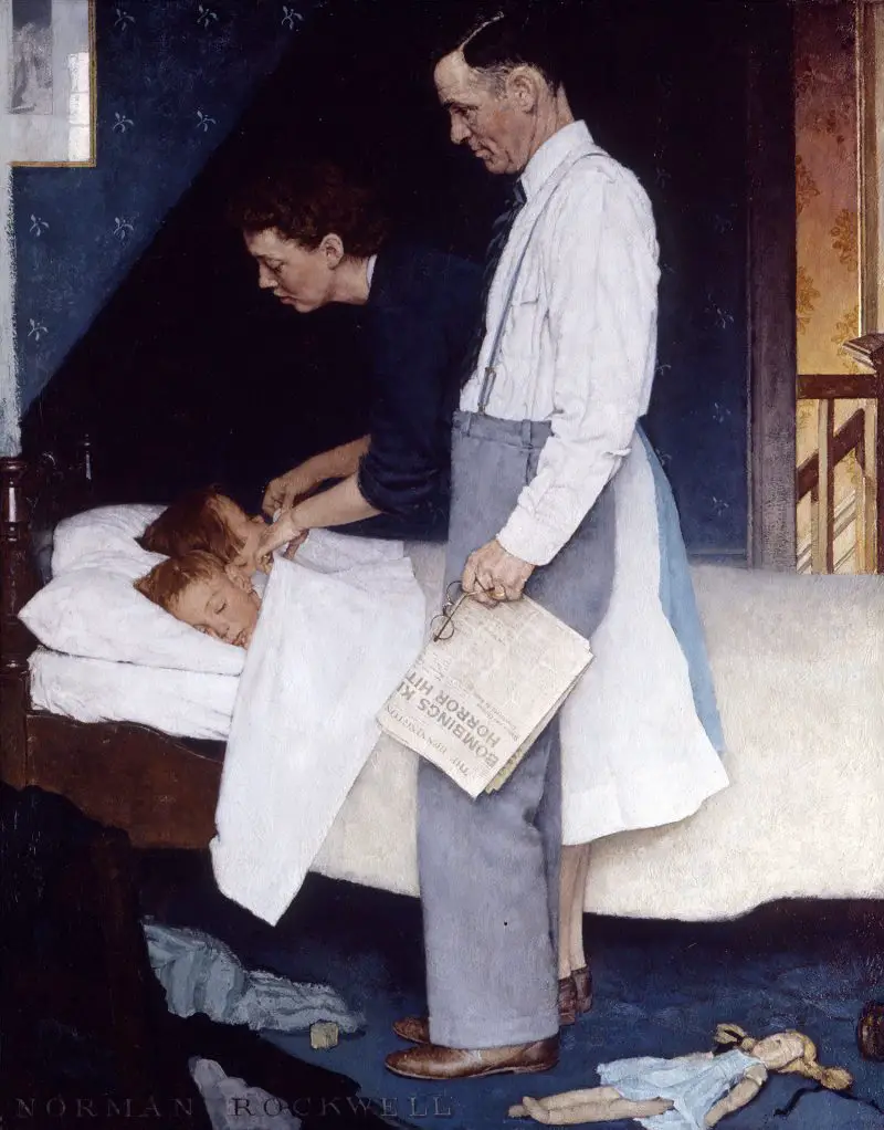 Norman Rockwell (1894-1978), Freedom from Fear, 1943