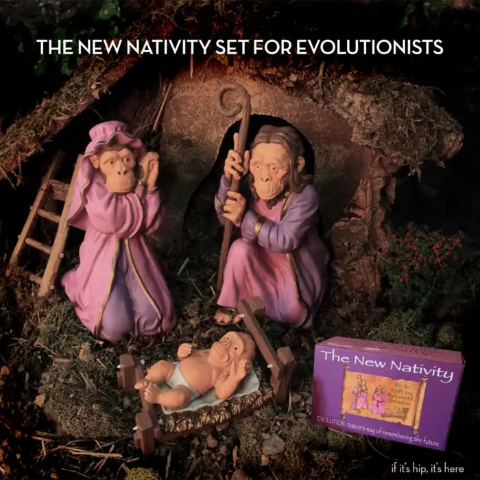 Nativity Set For Evolutionists