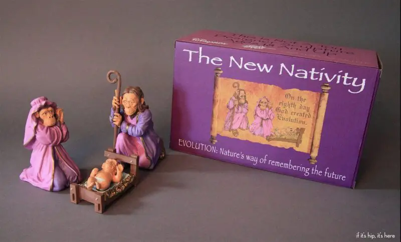 Nativity Set For Evolutionists