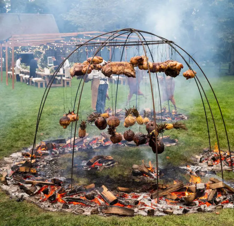 Chef Mallman's famous 12 hour grilled pineapple