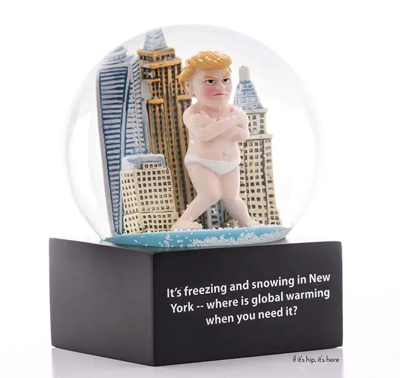 Global Warming Snow Globe