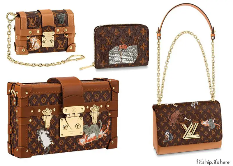 LV Cat Collection handbags