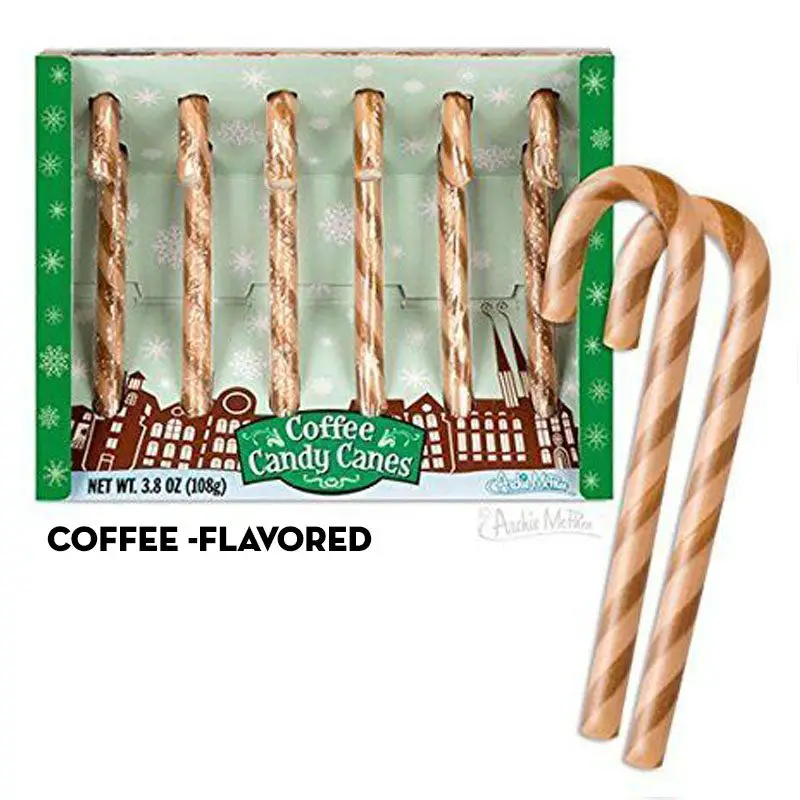 coffee flavored candy canes