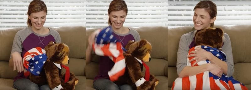 Trumpy Bear Toy and Commercial