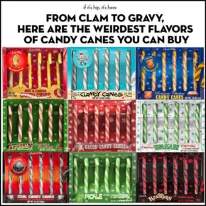 The 10 Weirdest Flavored Candy Canes