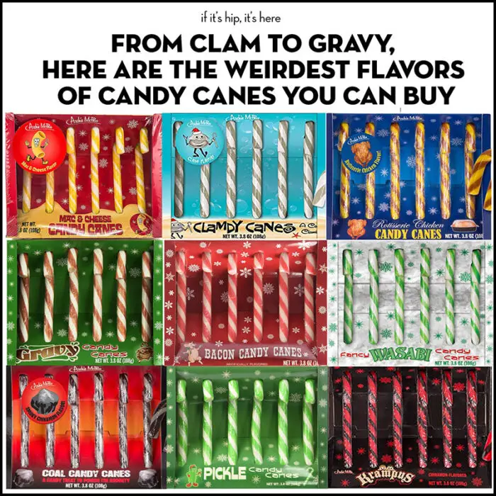 Read more about the article The 10 Weirdest Flavored Candy Canes