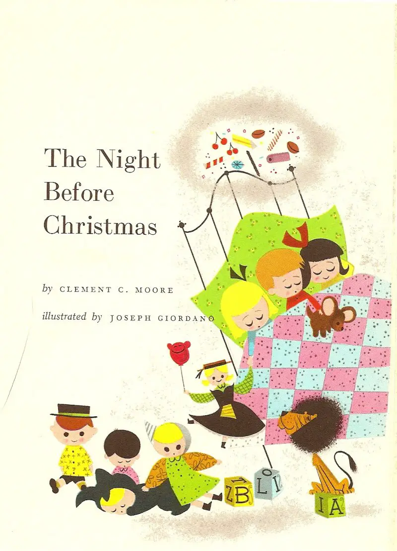 The Night Before Christmas illustrated by Joseph Giordano