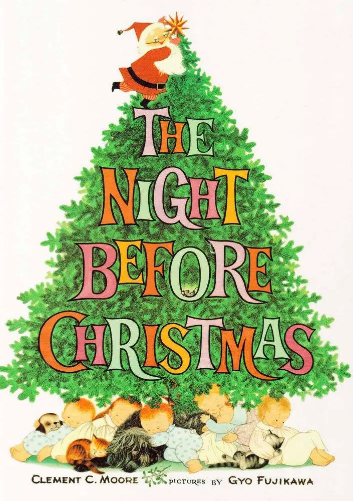 The Night Before Christmas illustrated by Gyo Fujikawa