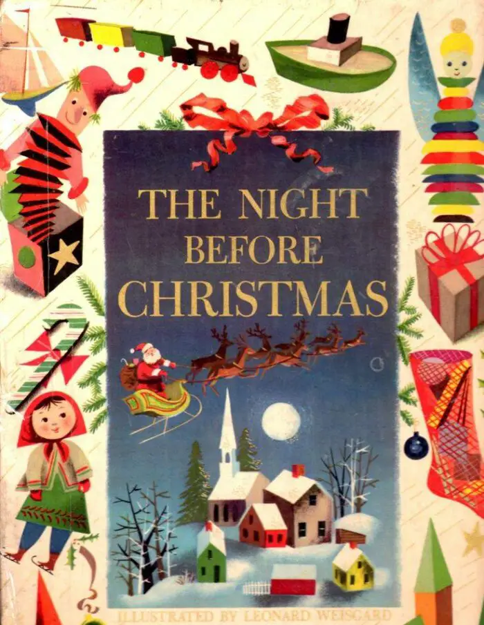 The Night Before Christmas illustrated by Leonard Weisgard