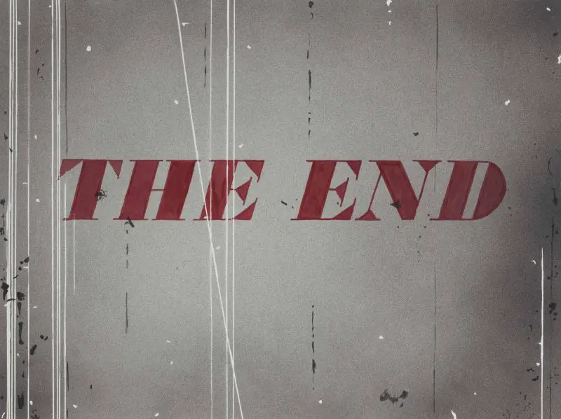 the end