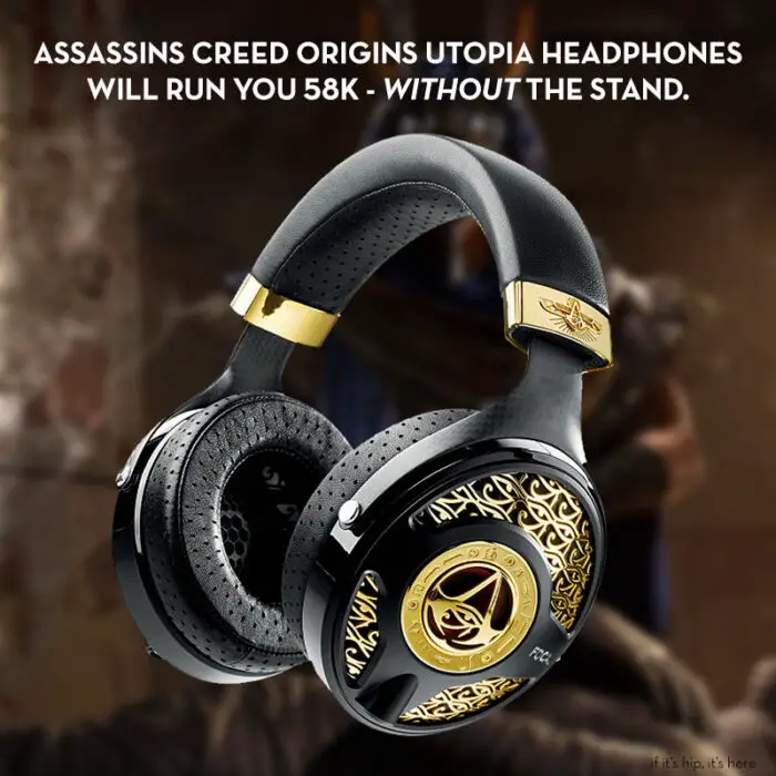 Read more about the article $57K Assassins Creed Origins Utopia Headphones by French Jeweler