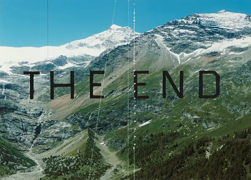 Ed Ruscha, THE END #87, 2010