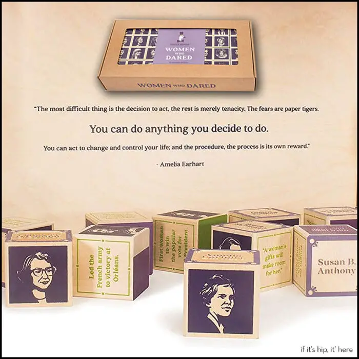 famous women on childrens blocks