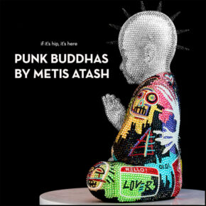 Sparkly Punk Buddhas by Metis Atash