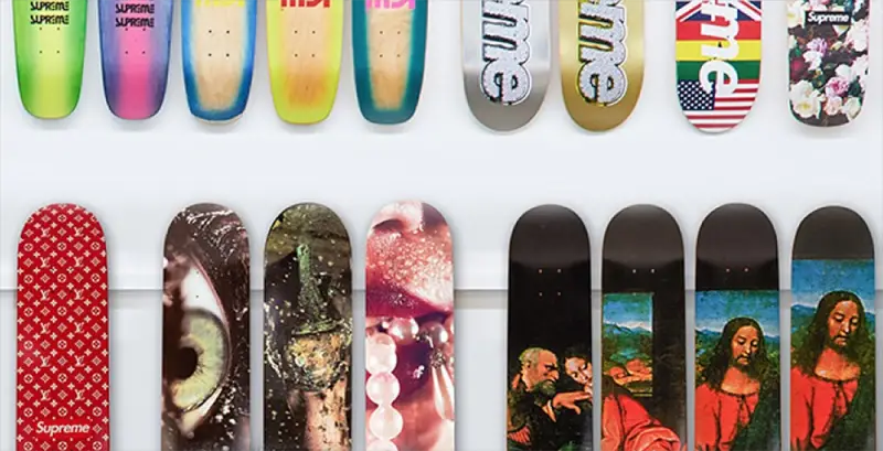 20 Years Of Supreme Skate Decks