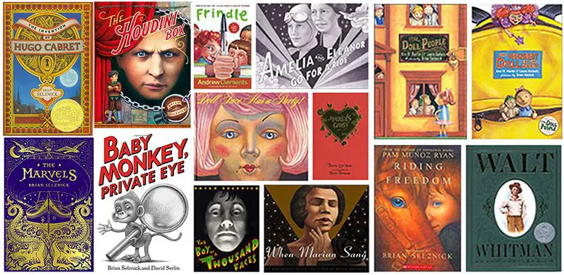 Bookcovers by Brian Selznick
