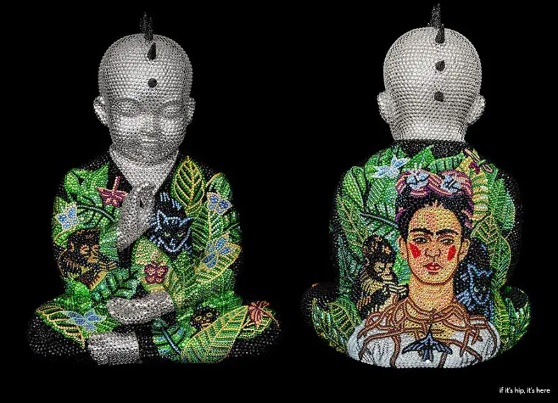 Frida Khalo-inspired Punk Buddha