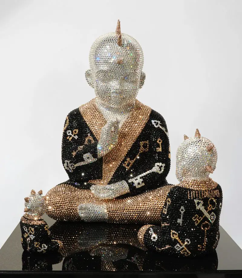 crystallized buddhas