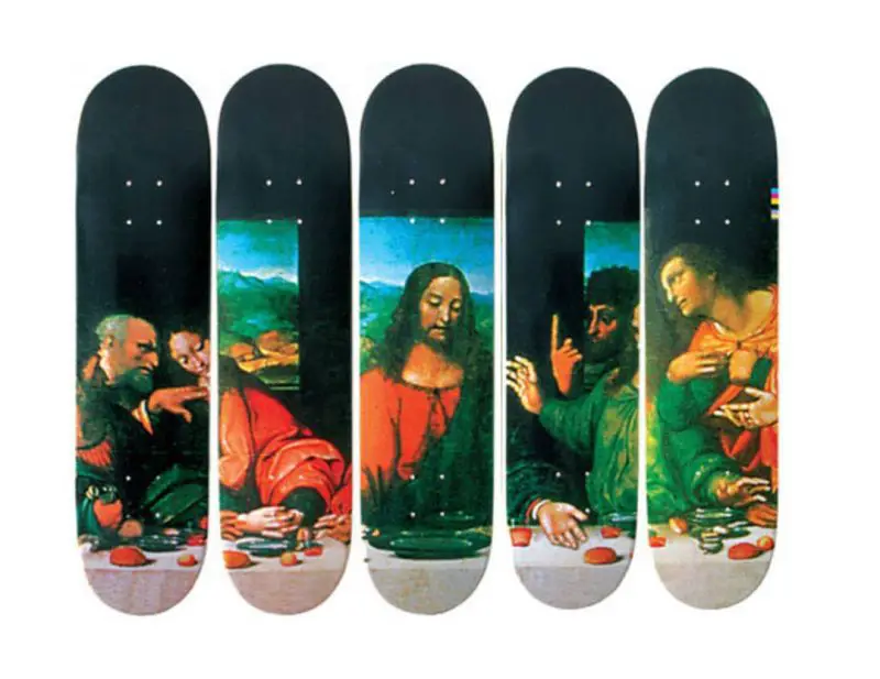 supreme skate decks The Last Supper Set