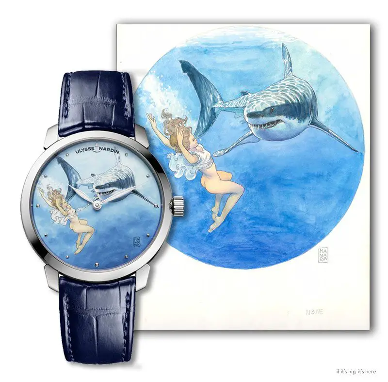 Milo Manara for Ulysse Nardin