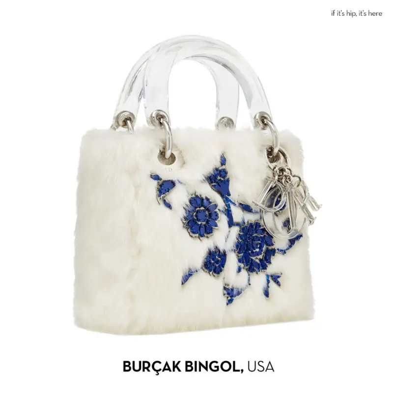 Burcak Bingol Lady dior art bag