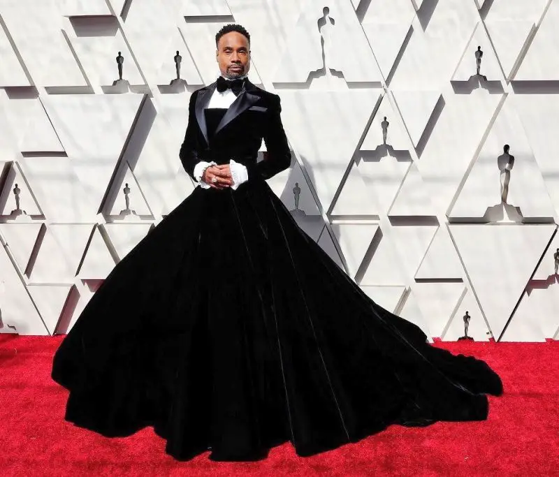 billy porter tuxedo gown oscars