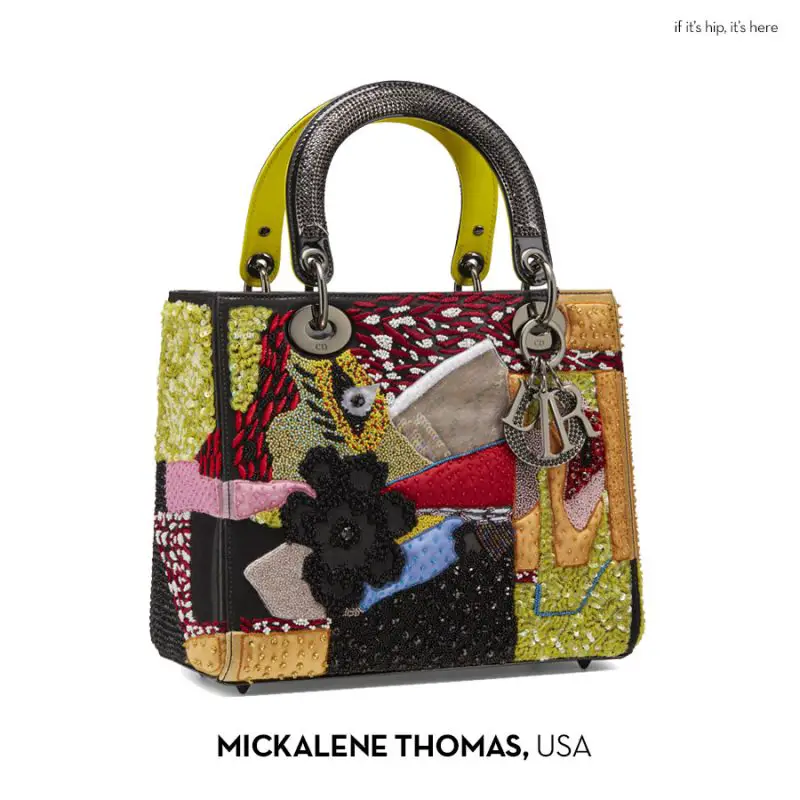 Mickalene Thomas Lady Dior Art Handbag