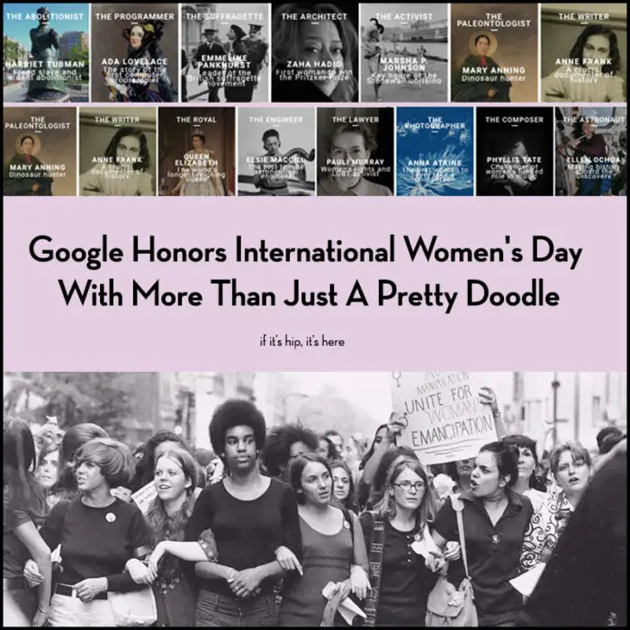 Read more about the article Google Honors International Women’s Day With More Than Just A Doodle