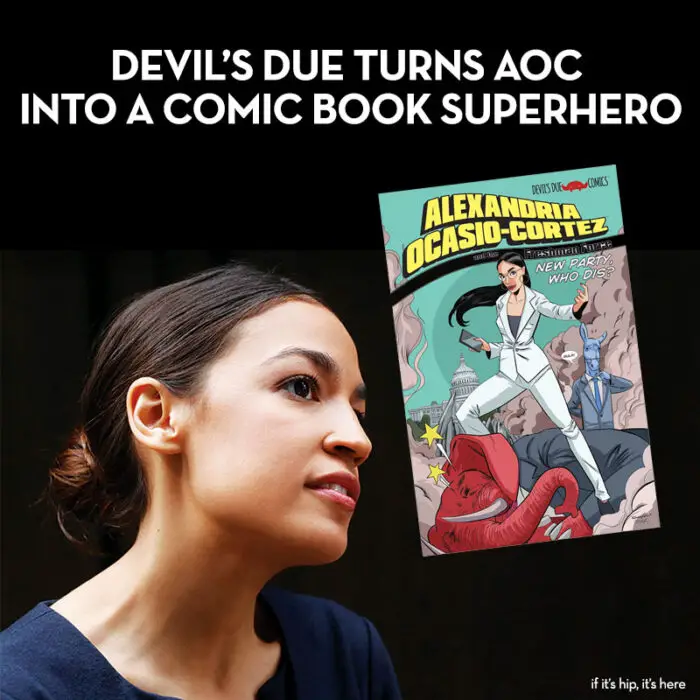 Read more about the article Devil’s Due Turns AOC into a Comic Book Superhero