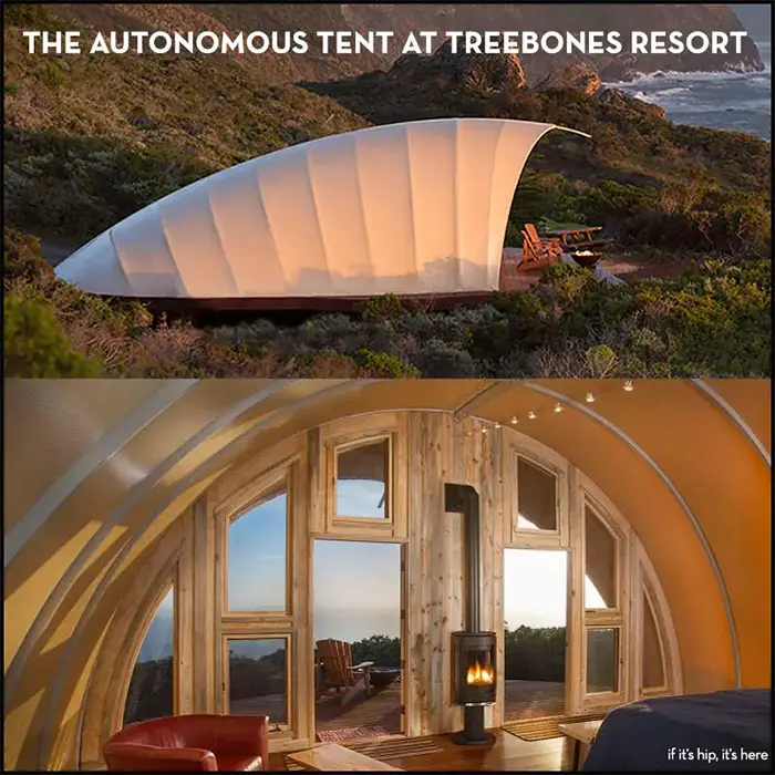 Read more about the article This Autonomous Tent in Big Sur Provides Glamping With A View