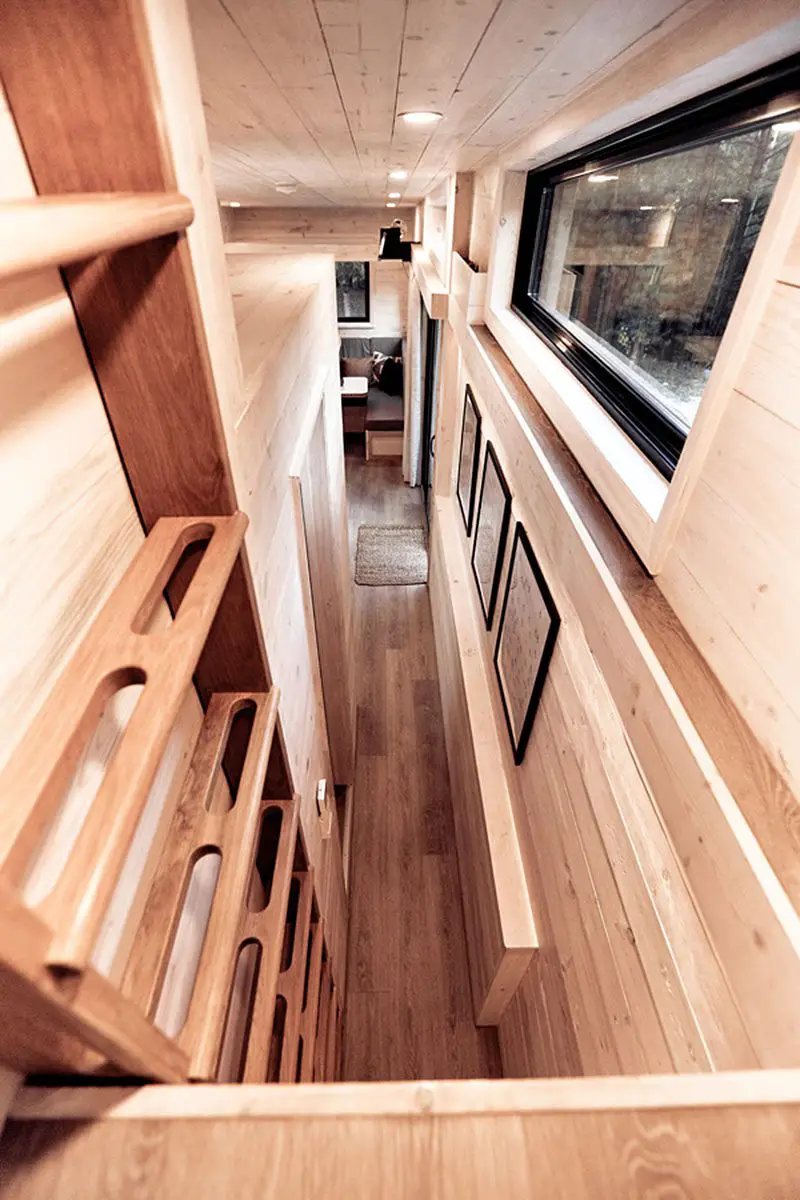 Oak clad RV