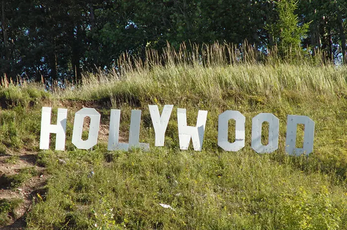 Hollywood sign in Estonia