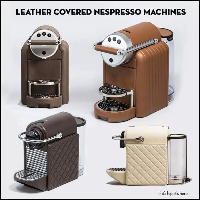 Read more about the article Leather Covered Nespresso Machines by Pigment.