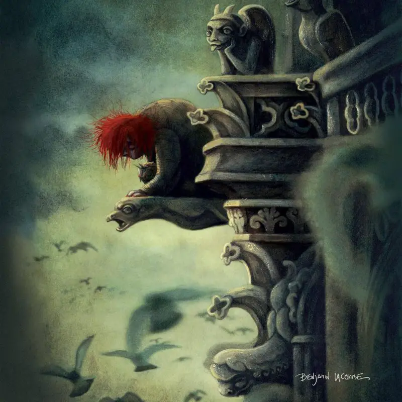 illustration from Benjamin Lacombe's Notre Dame of Paris