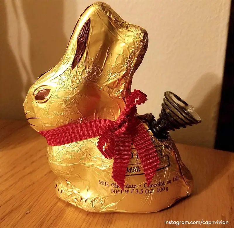 lindt bunny bong