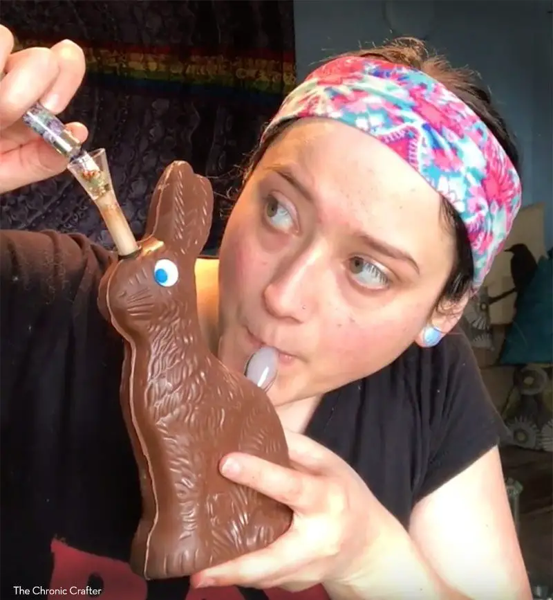 Chocolate Easter Bunny Bongs
