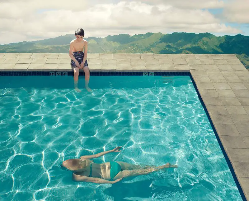 surreal pool photography