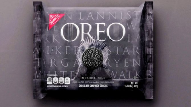 game of thrones oreo cookies