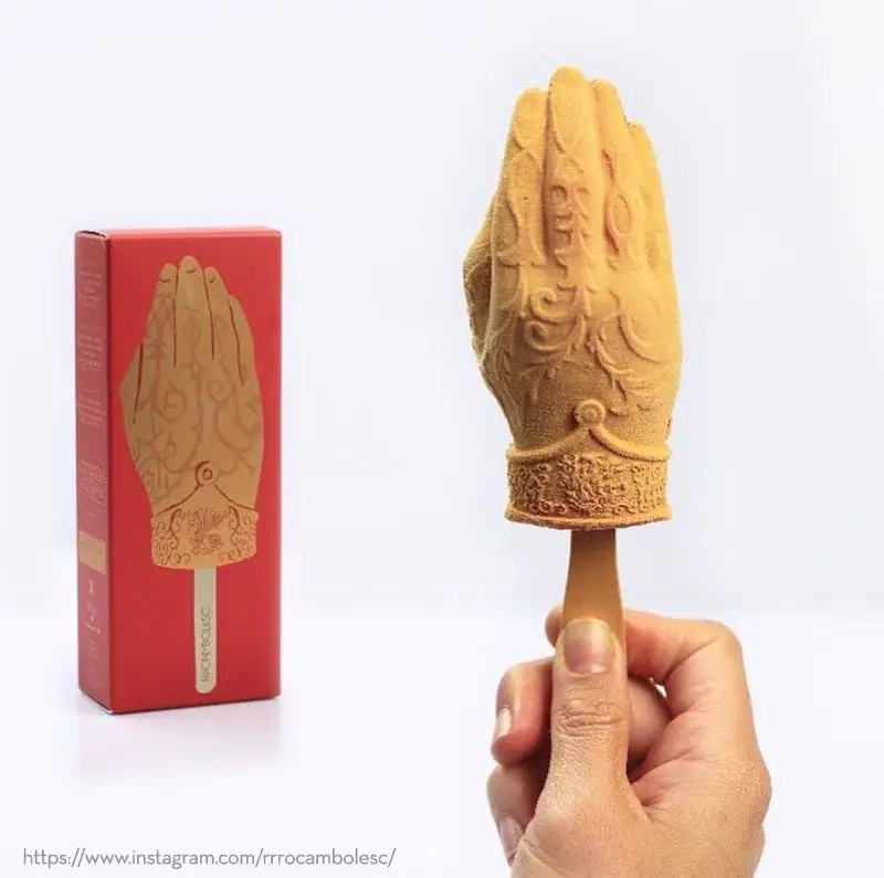 Lannister Golden Hand Ice Cream Pop
