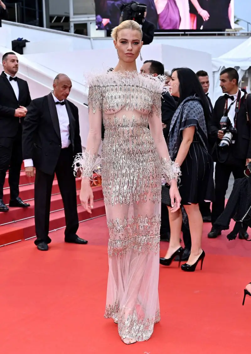Hailey Clauson in Ralph &amp; Russo