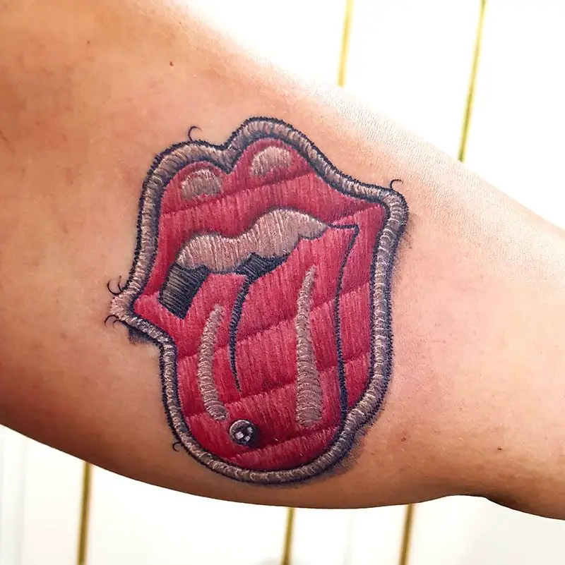 rolling stones tongue tattoos
