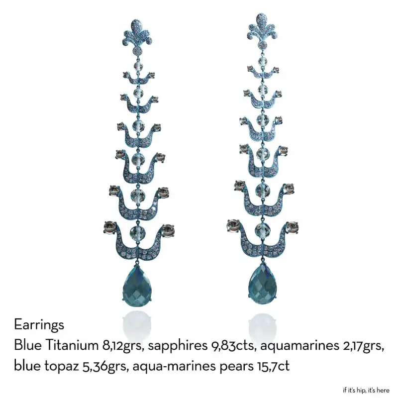 sapphire earrings