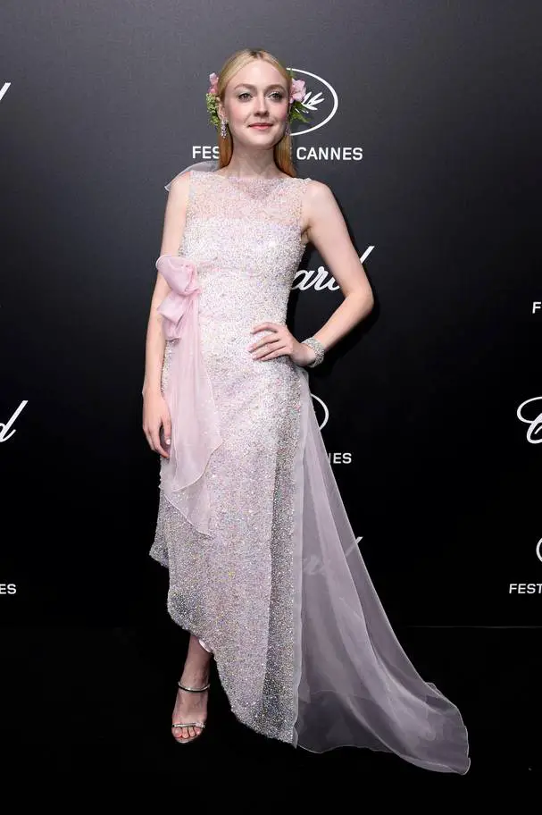 Elle Fanning in Rodarte cannes