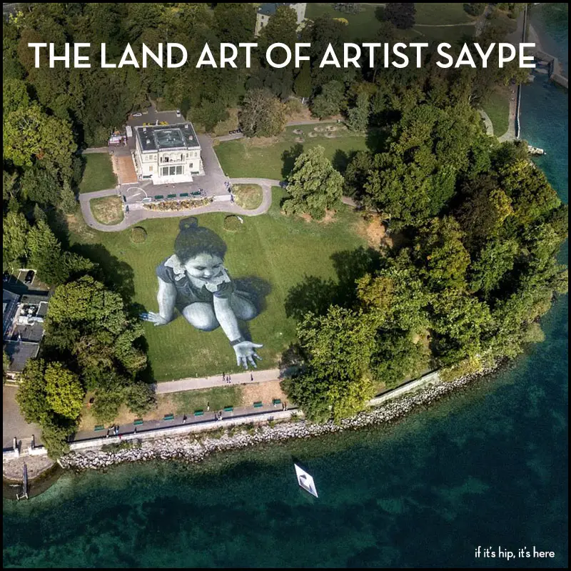 land artist saype