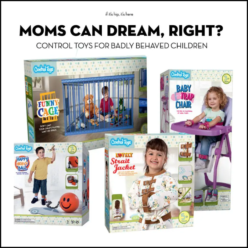 Read more about the article Moms Can Dream, Right? Control Toys For Out of Control Kids.