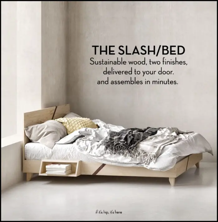 Read more about the article Slash/ Launches Easy-To-Assemble Minimalist Bed Frame