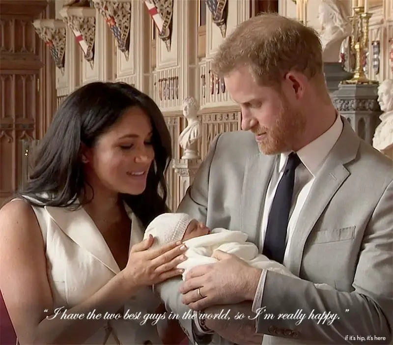 harry, meghan and baby  archie